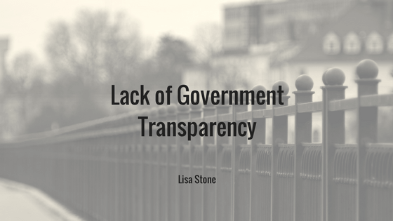 Lack of Government Transparency